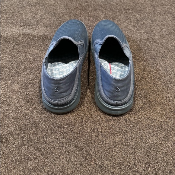 OluKai Women Ki'ihele Loafer Size 8 Gray Mesh SlipOn Flat Shoe Convertible Slide - Picture 14 of 14